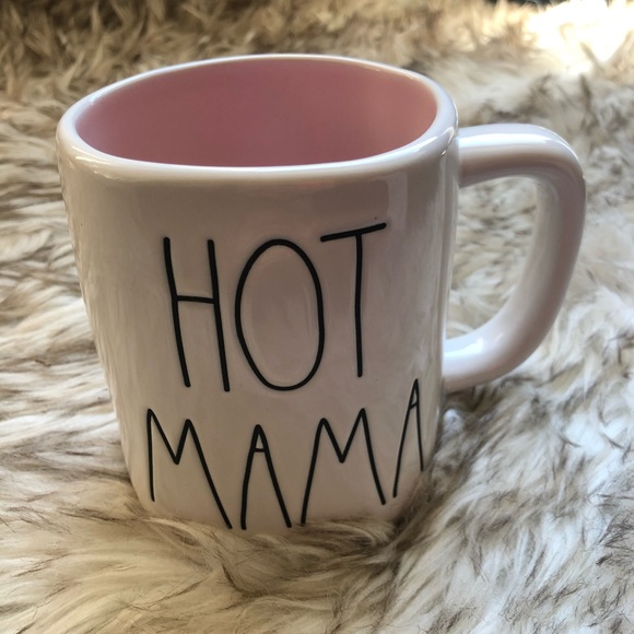 hot mama rae dunn mug